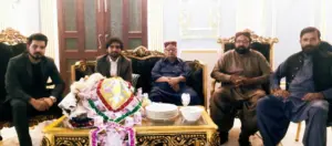 Editor Ehsan Ahmed Sehar attends walima ceremony of journalist Arshad brother as chief guest