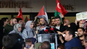 After Release from Israeli Custody, 137 Global Solidarity Flotilla Activists Arrive in Istanbul