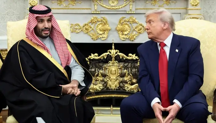 “We want to be part of peace and the Abraham Accords for Palestine and Israel: Saudi Crown Prince.”