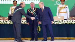 Pakistan awards top civil honour to Jordan's King Abdullah II