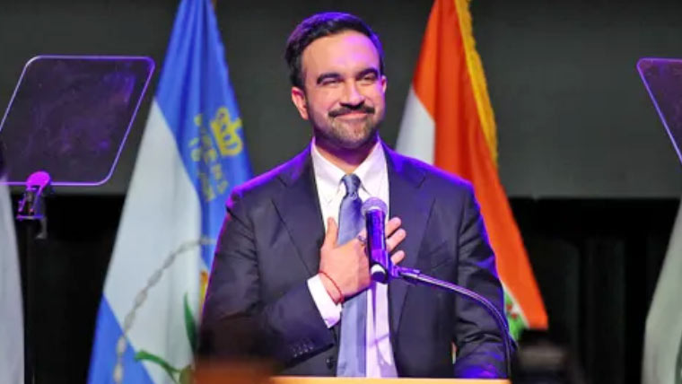 “There is no space for Islamophobia in New York,” says Zohran Mamdani.