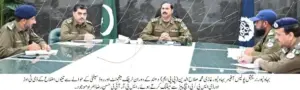 RPO Ghazi Muhammad Salahuddin Chairs Meeting to Review Effective Traffic Police Services