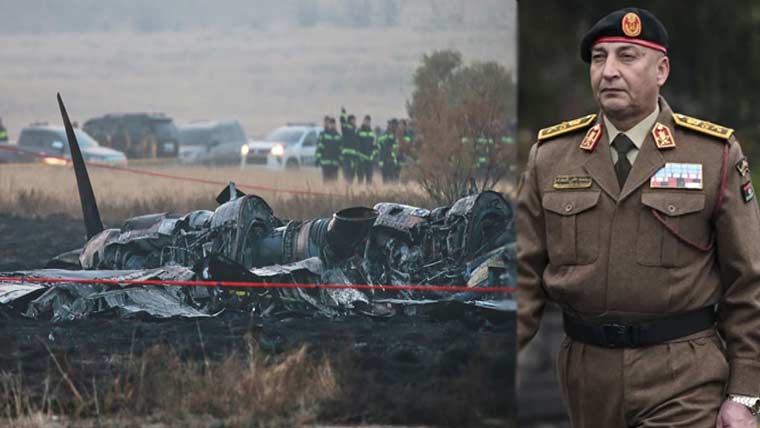 Plane Crash Near Ankara Claims Lives of Libyan Army Chief and Four Crew Members