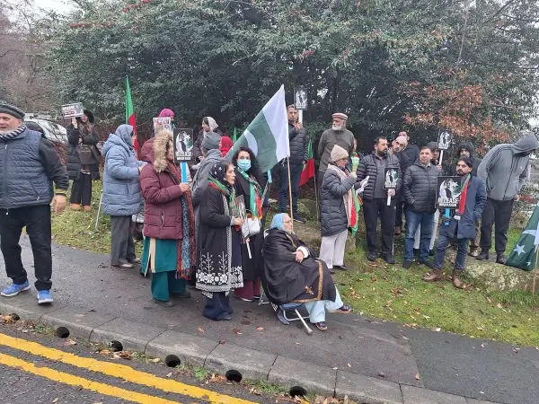 PTI protest in UK
