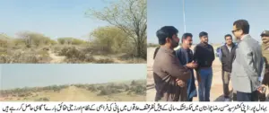 Deputy Commissioner Syed Hassan Raza Conducts Detailed Visit to Various Tobas in Cholistan Amid Drought Concerns