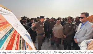 Commissioner Musarrat Jabeen and RPO Ghazi Salahuddin Visit Derawar Fort, Review Arrangements for Cholistan Desert Rally