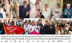 "A Khatam Sharif ceremony for Hazrat Khwaja Muhammad Nizamuddin Owaisi Sirani took place at Jamia Nizamia Khanqah Sharif."