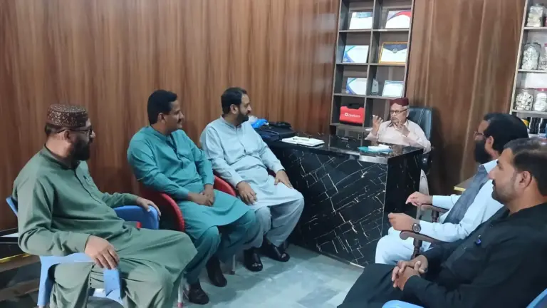 Ahmedpur Union of Journalists (Workers), Ahmedpur East Core Committee Meeting Held Under the Chairmanship of Patron-in-Chief Ehsan Ahmed Sehar