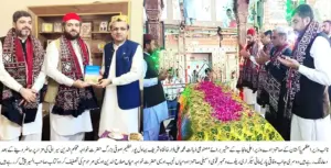 "Advisor to Punjab CM on Artificial Intelligence, Ali Dar, arrives at Owaisi House, Khanqah Sharif"