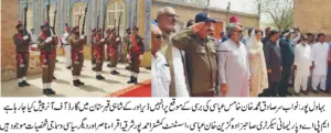 Dignified Guard of Honor Ceremony Held at Royal Graveyard on Death Anniversary of Nawab Sir Sadiq Muhammad Khan Abbasi V