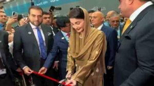 "Maryam Nawaz inaugurates Punjab Pavilion at World Urban Forum."