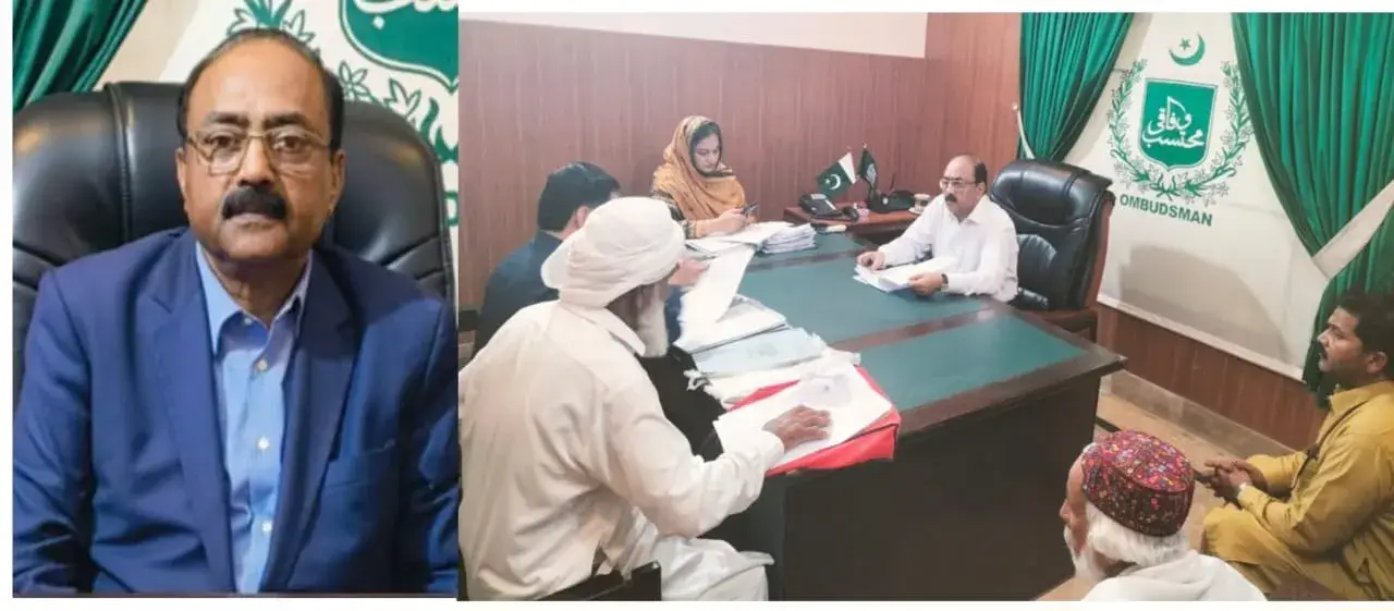 "Senior Advisor Tahir Nawaz Khan Presides Over Key Hearing at Federal Ombudsman Regional Office, Bahawalpur"