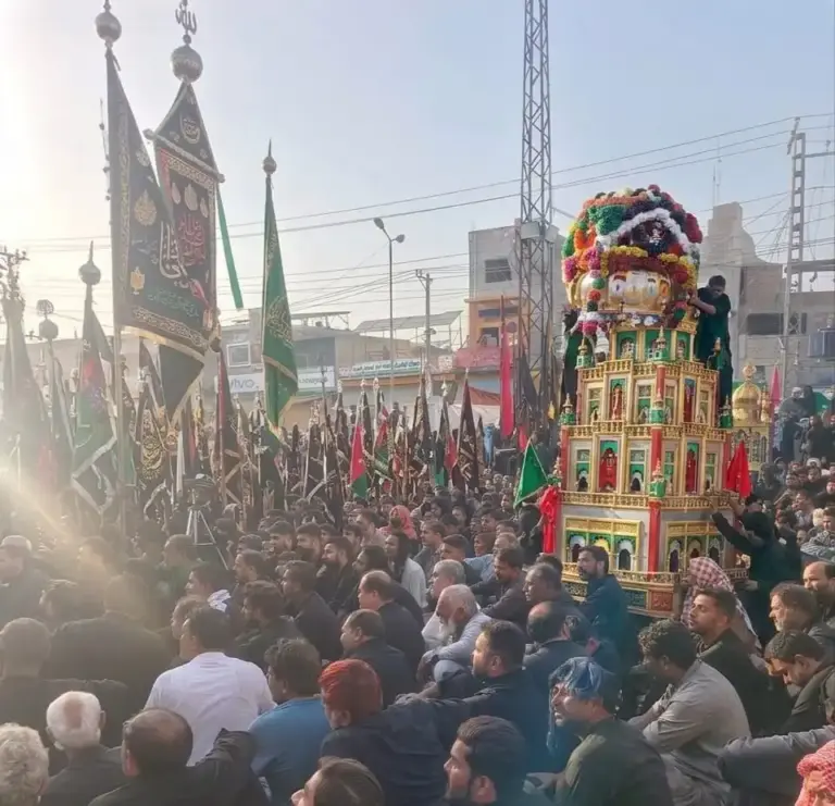 "Ahmedpur East Marks Muharram's First Decade with Solemnity, Respect, and Mourning"