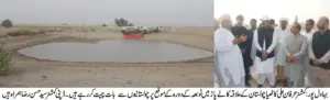 "Commissioner Irfan Ali Kathia, along with Deputy Commissioner Syed Hassan Raza, made an emergency visit to Kale Paar, a remote area of Cholistan."
