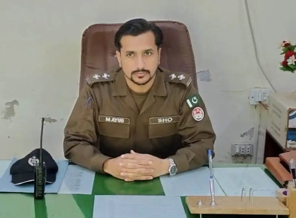 Sub-Inspector Muhammad Ayub Gujjar Appointed District Police Spokesperson