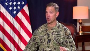 US naval blockade of Strait of Hormuz tightens, hundreds of ships rerouted