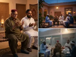 "Ehsan Ahmed Sahar Offers Condolences, Fateha for Journalist Jamshid Iqbal Bhatti's Father in Islampura"