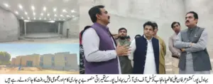 Commissioner Irfan Ali Kathia Reviews Ongoing Construction, Renovation Work on Punjab Council of the Arts Bahawalpur Project