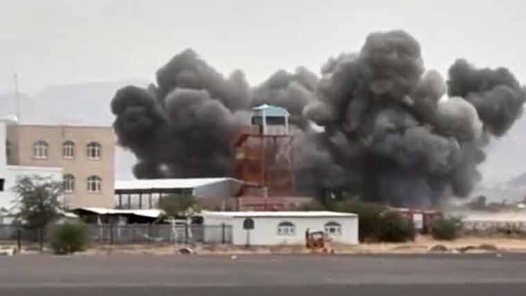 Saudi Arabia announces a strict response to the Houthi attacks.