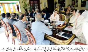 Chief Minister Maryam Nawaz Sharif Orders Restructuring of Directorate General of Public Relations (DGPR)
