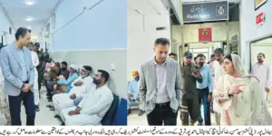 Deputy Commissioner Bahawalpur Syed Hassan Raza visits Tehsil Headquarters Hospital Ahmadpur East