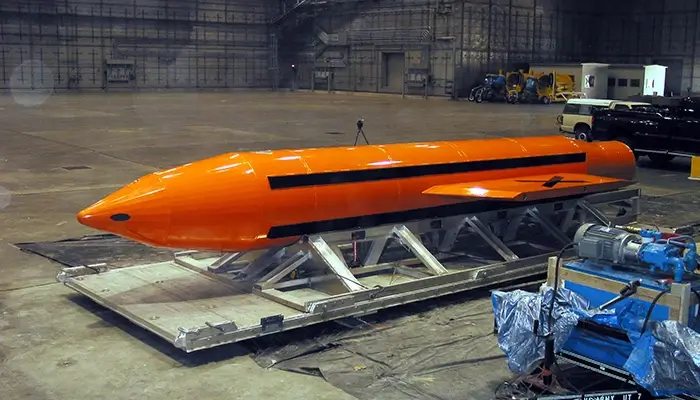 US considering dropping 'Mother of All Bombs' on Iran